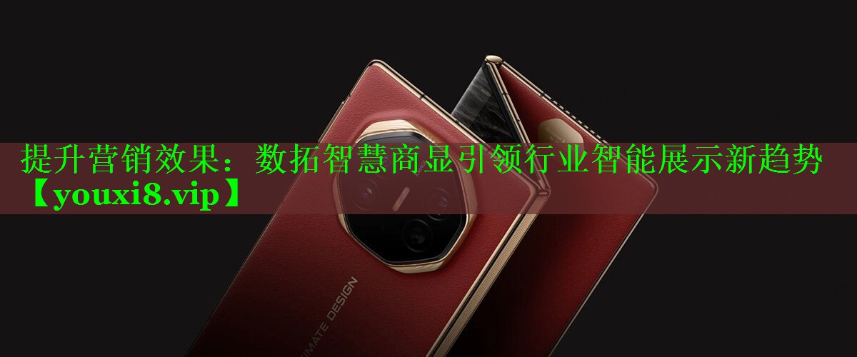 提升营销效果：数拓智慧商显引领行业智能展示新趋势